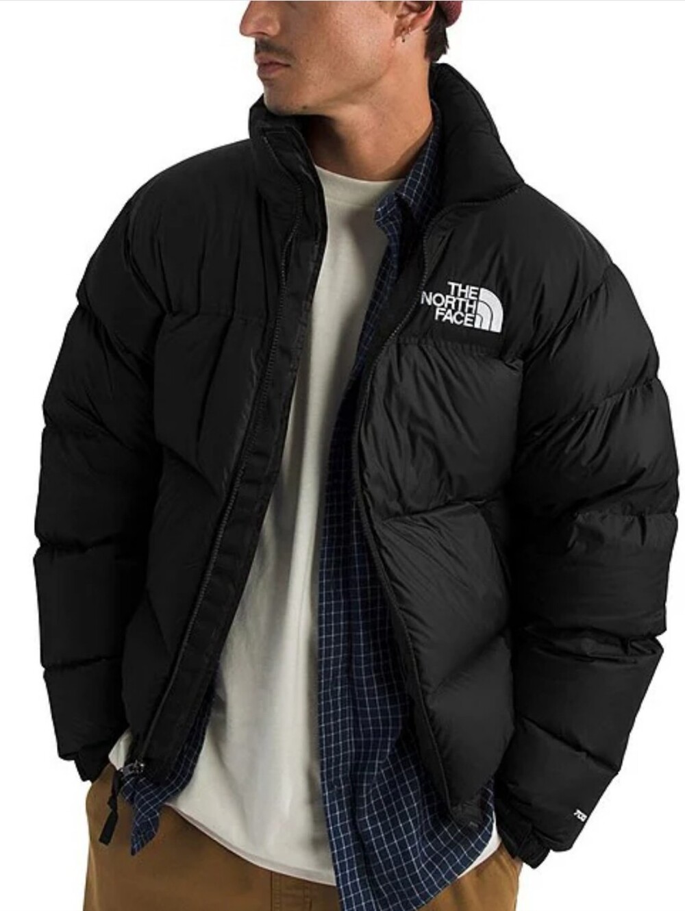 The North Face Black Puffer Jacket - Insulated Hooded Coat